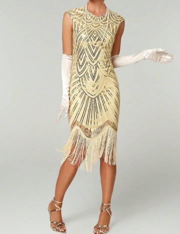 Rochie scurta SHEIN, galben