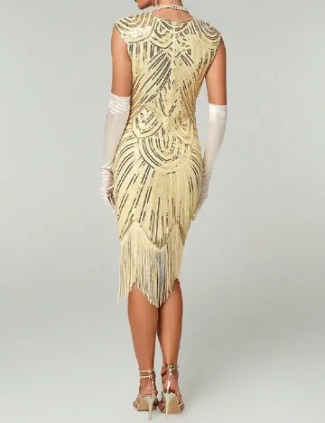 Rochie scurta SHEIN, galben Galben
