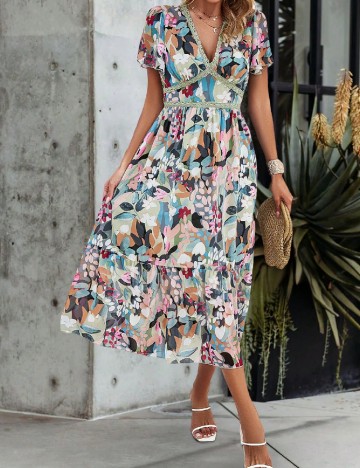 Rochie medie SHEIN, mix culori