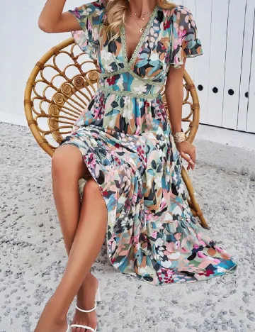 Rochie medie SHEIN, mix culori Mix culori