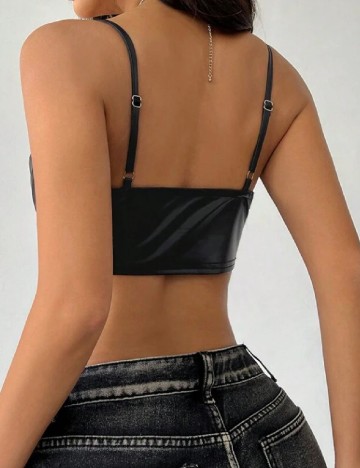 Top SHEIN, negru