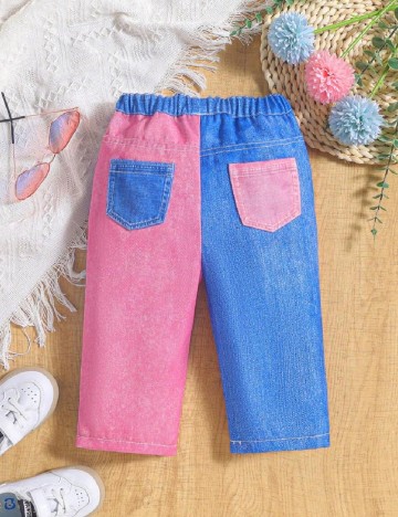 Pantaloni Shein Kids, mix culori