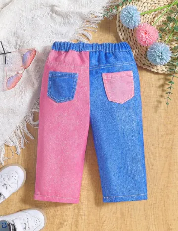 Pantaloni Shein Kids, mix culori Mix culori