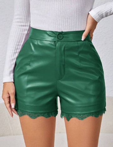 Pantaloni scurti SHEIN, verde