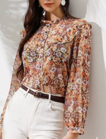 Camasa SHEIN, floral print