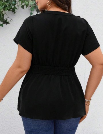 Bluza SHEIN CURVE, negru