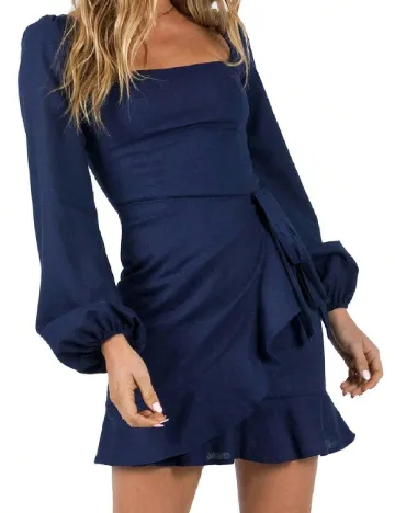 Rochie scurta SHEIN, bleumarin Albastru