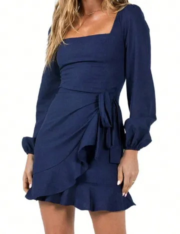 Rochie scurta SHEIN, bleumarin Albastru