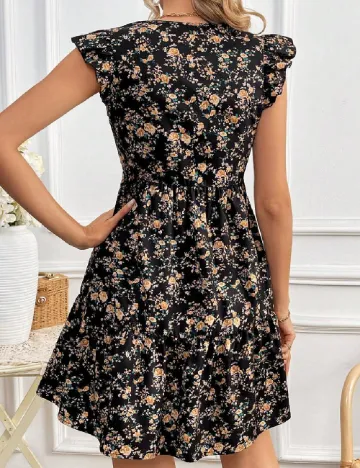 Rochie scurta SHEIN, floral print Floral print