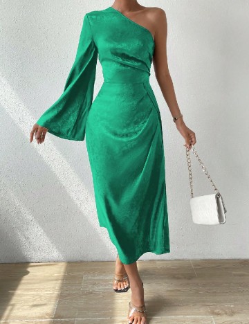 Rochie medie SHEIN, verde