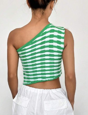 Top SHEIN, verde