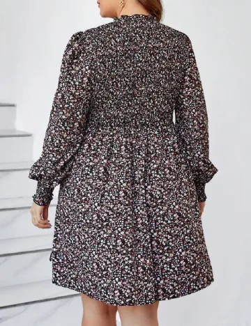 Rochie scurta SHEIN CURVE, floral Floral print