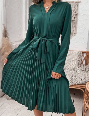 Rochie medie SHEIN, verde