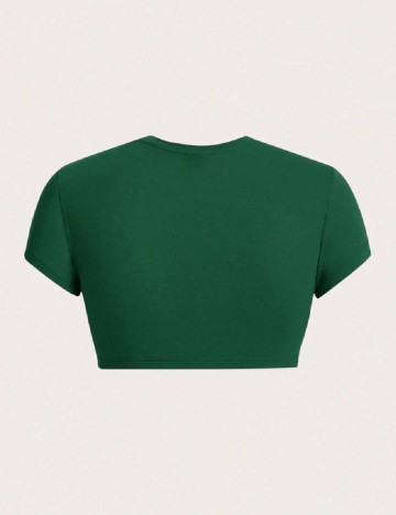 Top SHEIN, verde