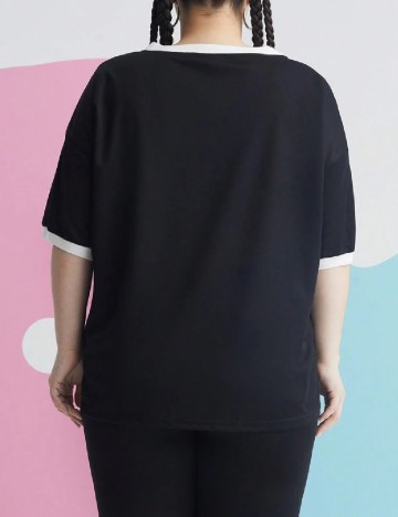 Tricou SHEIN CURVE, negru