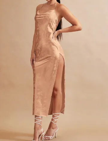 Rochie lunga SHEIN, maro