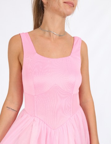 Rochie scurta SHEIN, roz