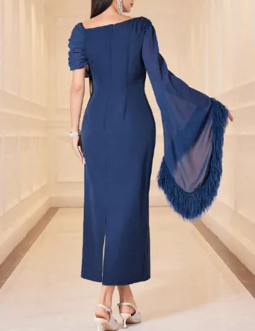 Rochie medie SHEIN, albastru