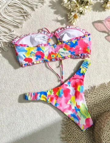 Costum de baie SHEIN, mix culori Mix culori