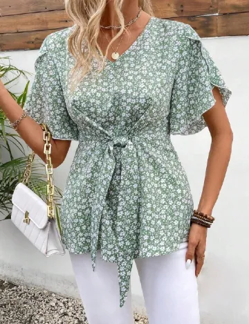 Bluza SHEIN, verde Verde