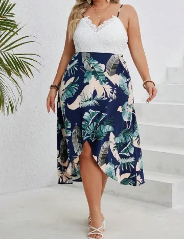 Rochie medie SHEIN CURVE, mix culori Mix culori