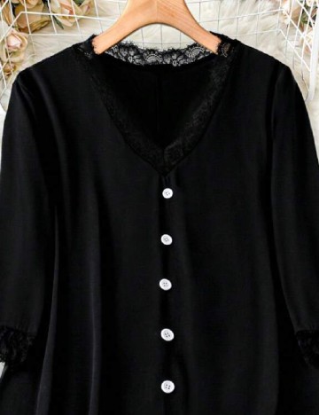 Bluza SHEIN CURVE, negru