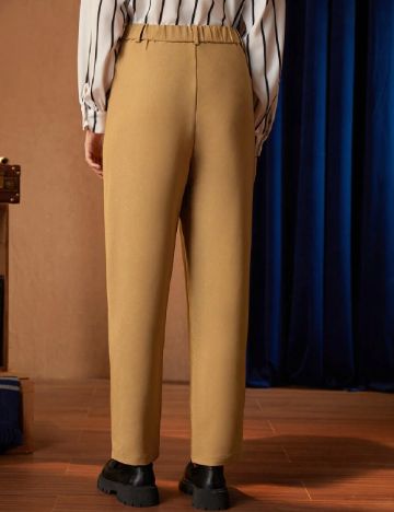 Pantaloni SHEIN, maro