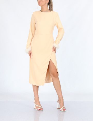 Rochie medie SHEIN, crem