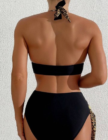 Costum de baie SHEIN, negru