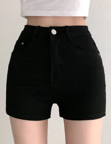 Pantaloni scurti Dazy, negru Negru