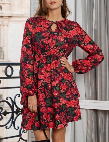 Rochie scurta SHEIN, floral