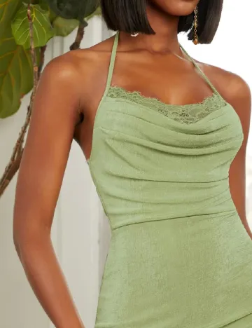 Rochie scurta SHEIN, verde Verde