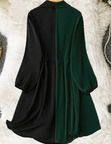 Rochie scurta SHEIN, verde