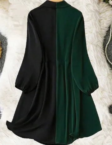 Rochie scurta SHEIN, verde Verde