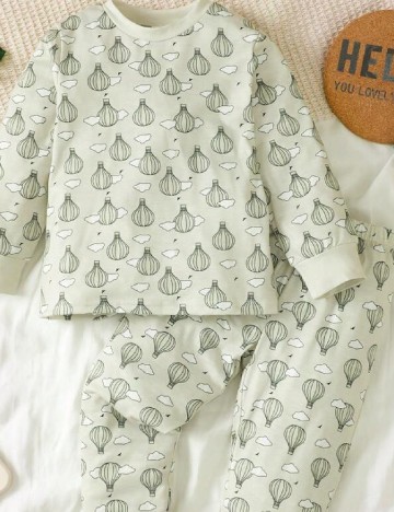 Pijama Shein Kids, verde