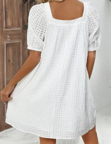 Rochie scurta SHEIN, alb