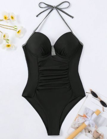 Costum de baie SHEIN, negru