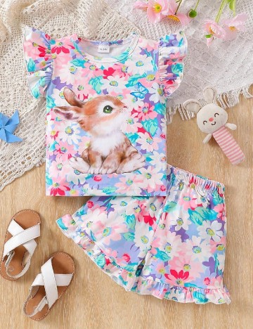 Compleu Shein Kids, floral