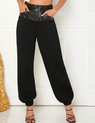 Pantaloni SHEIN, negru