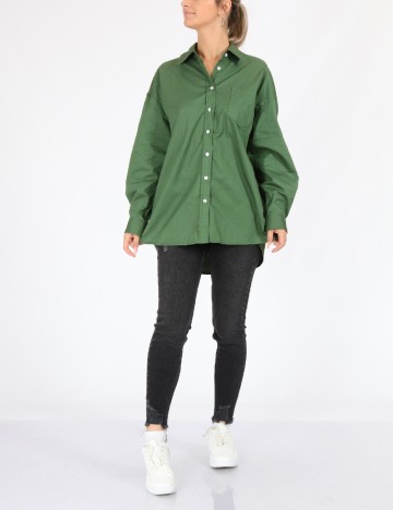 Camasa Oversize Dazy, verde