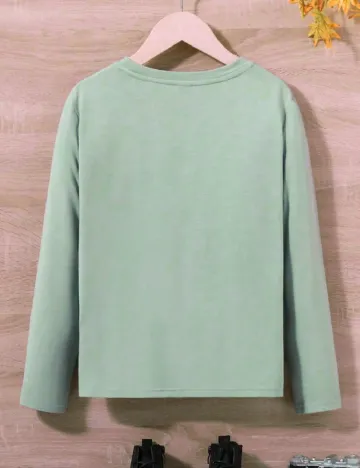 Bluza Shein Kids, verde Verde