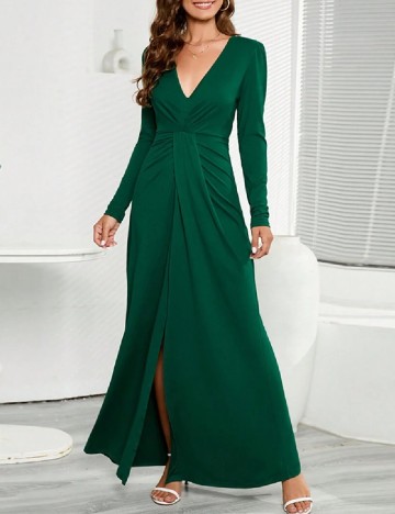 Rochie lunga SHEIN, verde