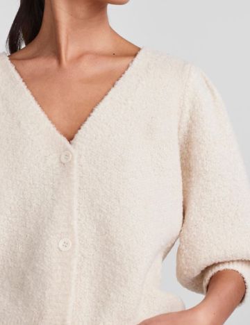 Cardigan Pieces, crem