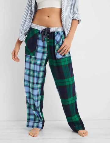 Pantaloni de pijama Aerie, verde