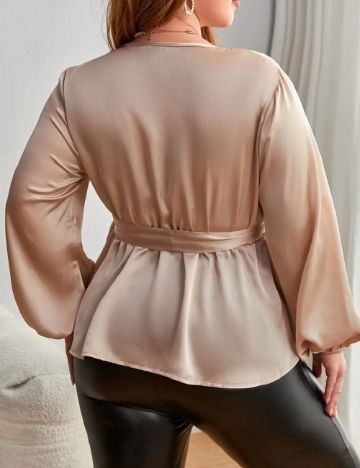 Bluza SHEIN CURVE, crem