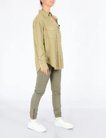 Camasa Oversize Aerie, verde Verde