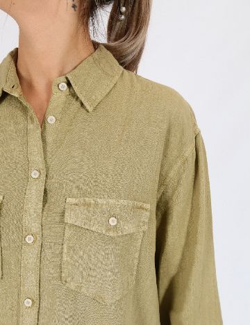 Camasa Oversize Aerie, verde