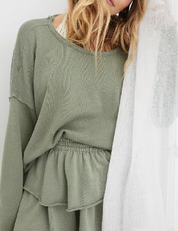 Bluza Aerie, verde