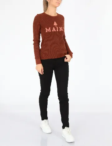 Bluza American Eagle, maro Maro