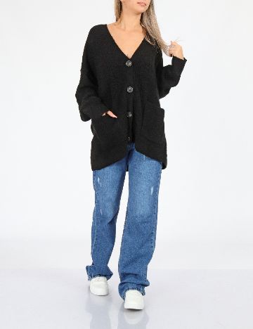 Cardigan American Eagle, negru